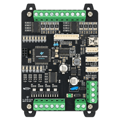 MPINO-8A4T-S 産業用Arduinoコントローラ — 上面画像