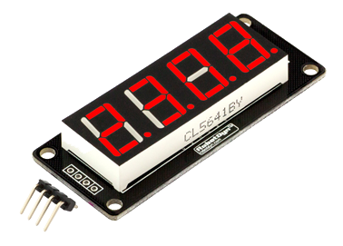 소수점형 TM1637 4자리 LED 소수점형 TM1637 4자리 LED