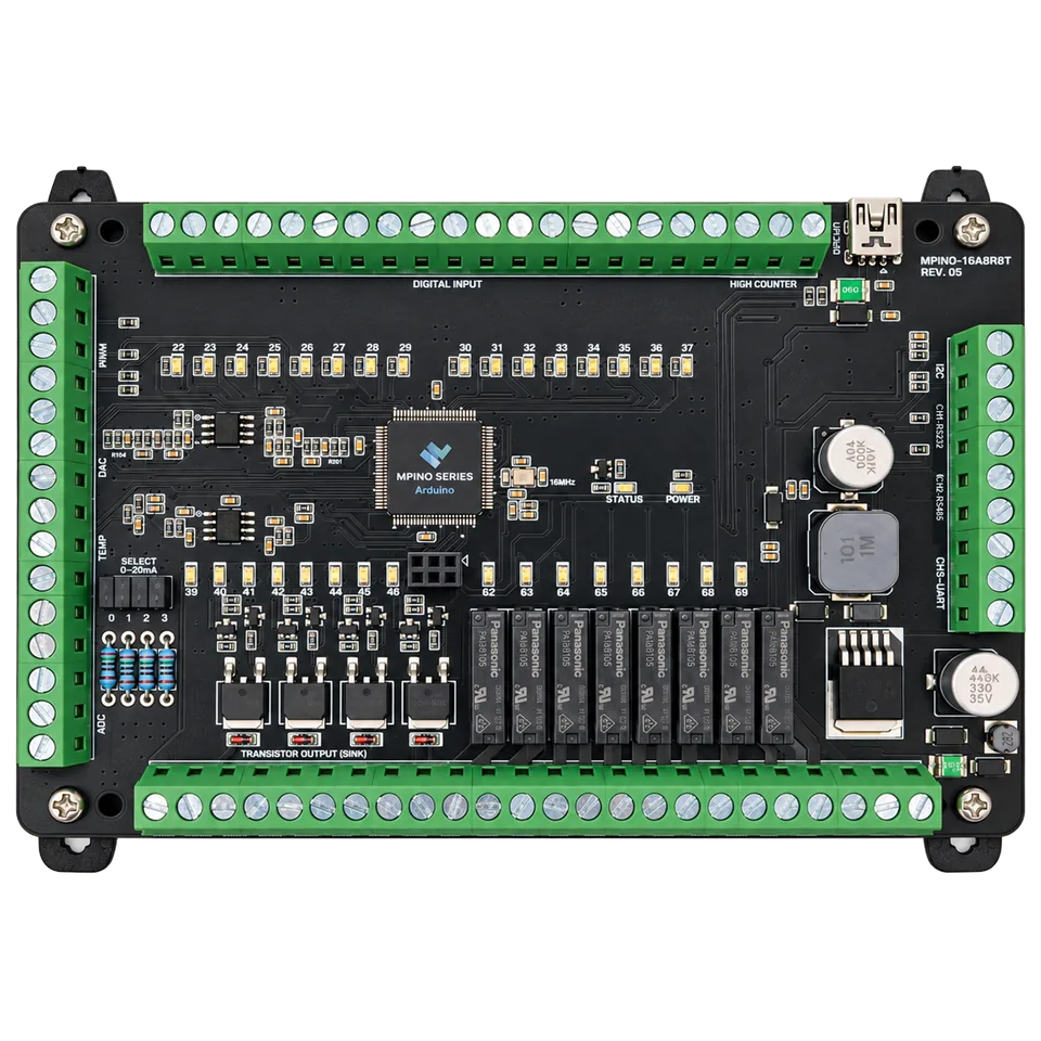 MPINO-16A8R8T industrial Arduino board
